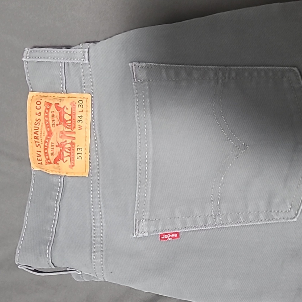 Levi Strauss 513 Grey Jean